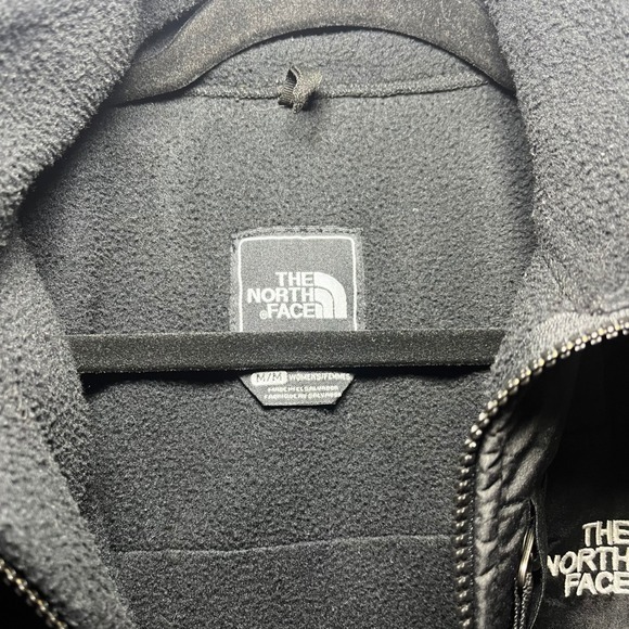 The North Face Women's Denali Fleece Jacket Black Full Zip PolarTec Warm Layer M - Picture 4 of 12